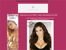 Tablet Screenshot of jaclynswedberg.com